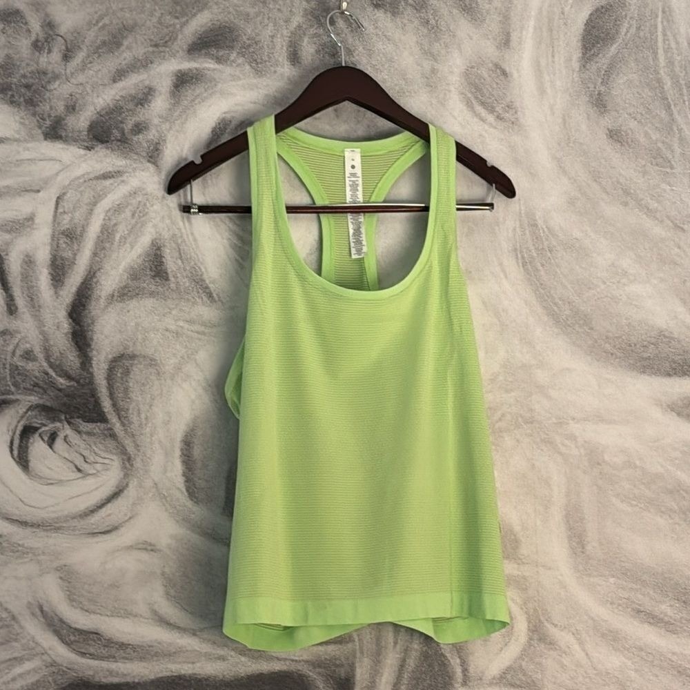 Lululemon Swiftly Tech Racerback‎ Tank Neo Mint Size 16 NWT 💚🏃